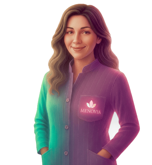 Ziena, the Menovia AI companion